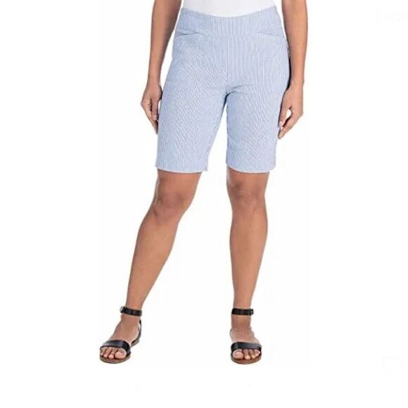 NWT Hilary Radley Women's Plus Comfort Casual Bermuda Shorts - Picture 1 of 9